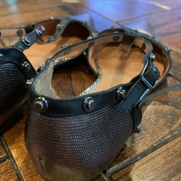 Halogen Olson Pointy Toe Silver Metallic Flats, Size: US 6 Regular (M, B) - Picture 11 of 14